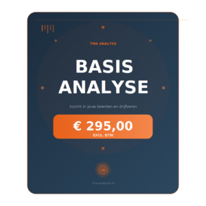 TMA Basis Analyse – € 295,00 excl. BTW